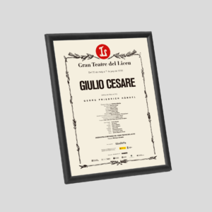 Cartell GIULIO CESARE 35,5x45,5cm