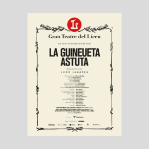 Cartell LA GUINEUETA ASTUTA 30x40cm