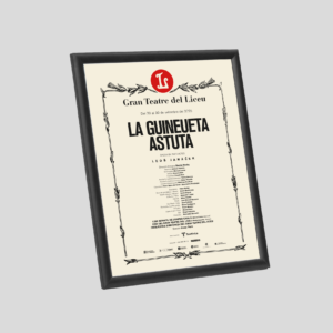 Cartell LA GUINEUETA ASTUTA 35,5x45,5cm